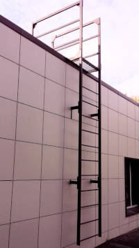 Лестница сварная