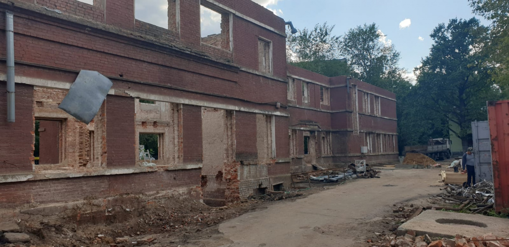 ГКБ г.Реутов Московская область Полная реконструкция корпуса 1 Поликлиника